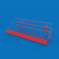 Полиця - паразит зі струбцинами під снеки, напої ПП-8, червона