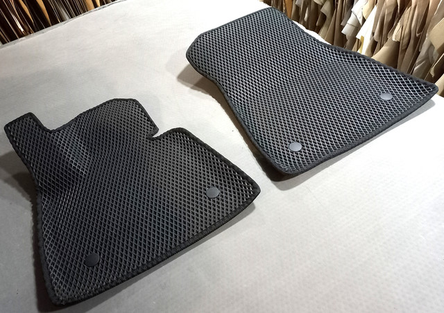 3D килимки EvaForma передні на BMW X7 G07 '19-, 3D килимки EVA