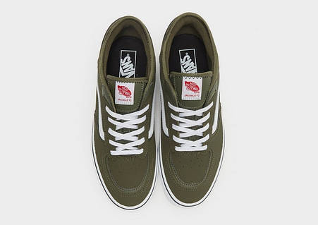 Green classic vans best sale