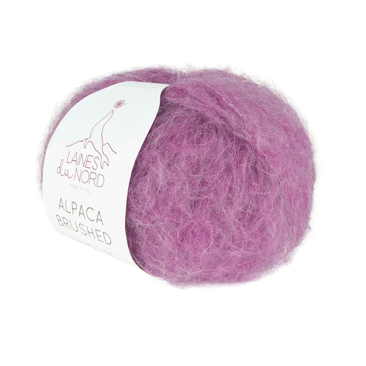 Пряжа Alpaca Brushed/Альпака Брашед, світло-фіолетовий 21
