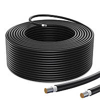 Кабель для сонячних панелей H1Z2Z2-K 1x4, чорний, Одескабель