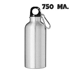 Фляга спортивна для сублімації 750 мл (перламутр срібло)