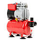 Компресор безмасляний 3 л, 0,3 кВт, 220 В, 3,2атм, 45л/хв. INTERTOOL PT-0001, фото 4