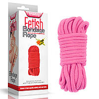 Мотузка для бондажа Fetish Bondage Rope Pink