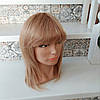 Перука з натурального волосся каскад італійка світло-мідний ALINA new- P27, фото 4