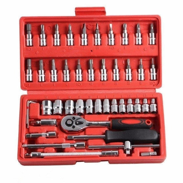 Набір інструментів Piece Tool Set 46 предметів у кейсі