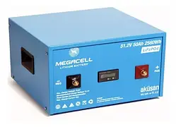 Акумулятор для ДБЖ MEGACELL LiFePO4 48V (51.2V)/50Ah SMART BMS