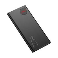 Оригінал! Батарея універсальна Baseus Adaman Metal 10000mAh, PD/22.5W, QC/3.0, Lightning (PPAD000001) - Вища Якість!