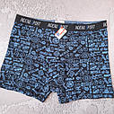 Чоловічі труси боксери набір 4шт розмір L індена Indena чоловіча білизна, фото 4