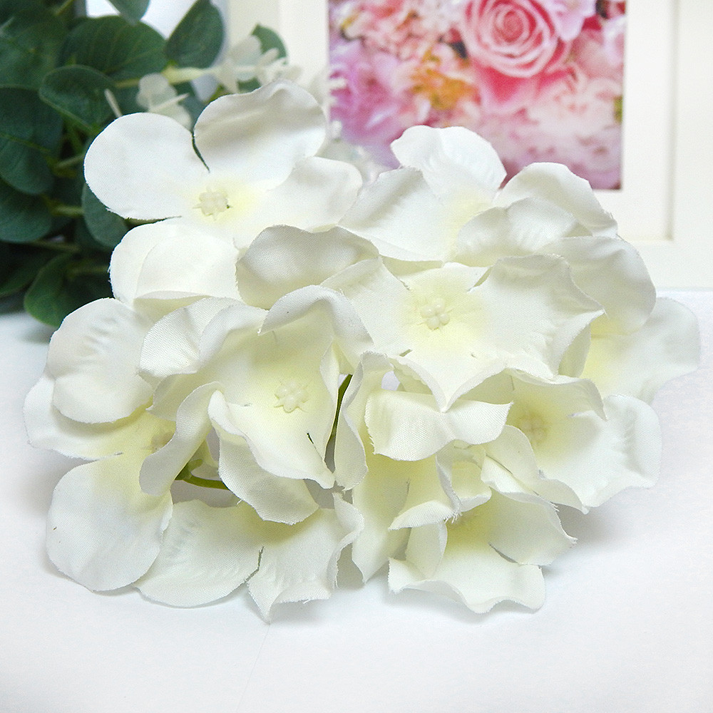 Головка гортензії-міні Ø 12 см, кремовий