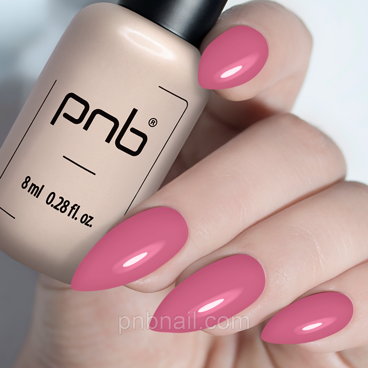Гель-лак PNB  № 379 Sensual Peony, 8 мл