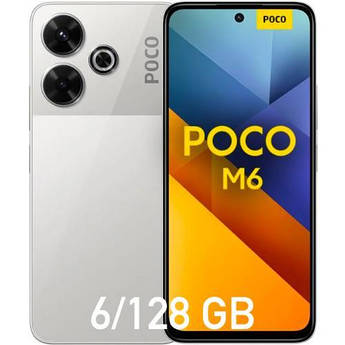Xiaomi POCO M6 4G 6/128GB Silver