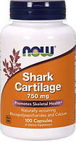 Акулячий плавник NOW 100% Pure Shark Cartilage 750 mg 100 кап