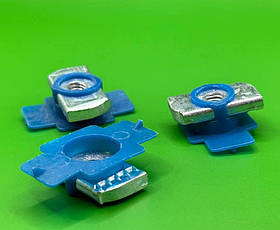 Гайка монтажна 18х35 М8 з фіксатором для кріплення сонячних панелей