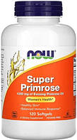 Масло вечірньої примули Now Foods Super Primrose 1300 mg of Evening Primrose Oil 120 капсул
