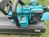 Акумуляторна ланцюгова пила Makita DUC355Z PRO 36V/6AP (Шіна 40 см., Кейс, 2 АКБ, ЗП), фото 9