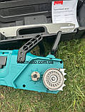Акумуляторна ланцюгова пила Makita DUC355Z PRO 36V/6AP (Шіна 40 см., Кейс, 2 АКБ, ЗП), фото 6