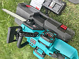 Акумуляторна ланцюгова пила Makita DUC355Z PRO 36V/6AP (Шіна 40 см., Кейс, 2 АКБ, ЗП), фото 11