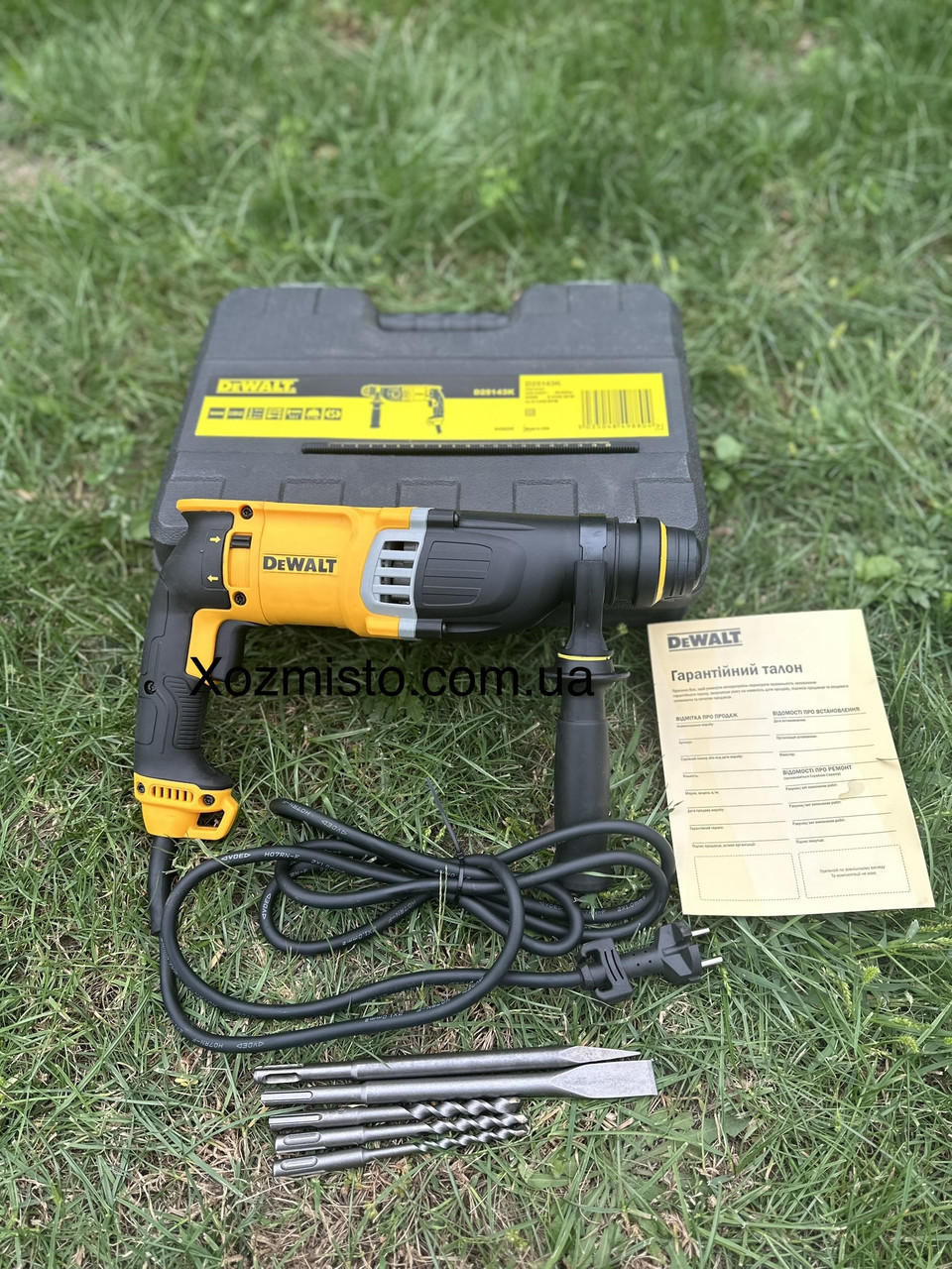 Перфоратор DeWALT D2985 900 Вт 3.2 Дж, перфоратор Девольт професійний, потужний
