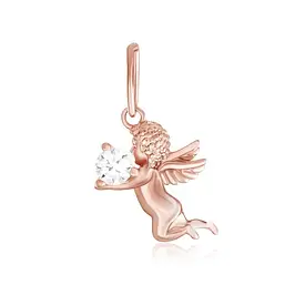 Срібні янголятка з позолотою