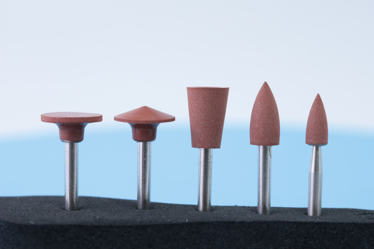 Полірувальна резинка силіконова Medium для металу та литва 1шт