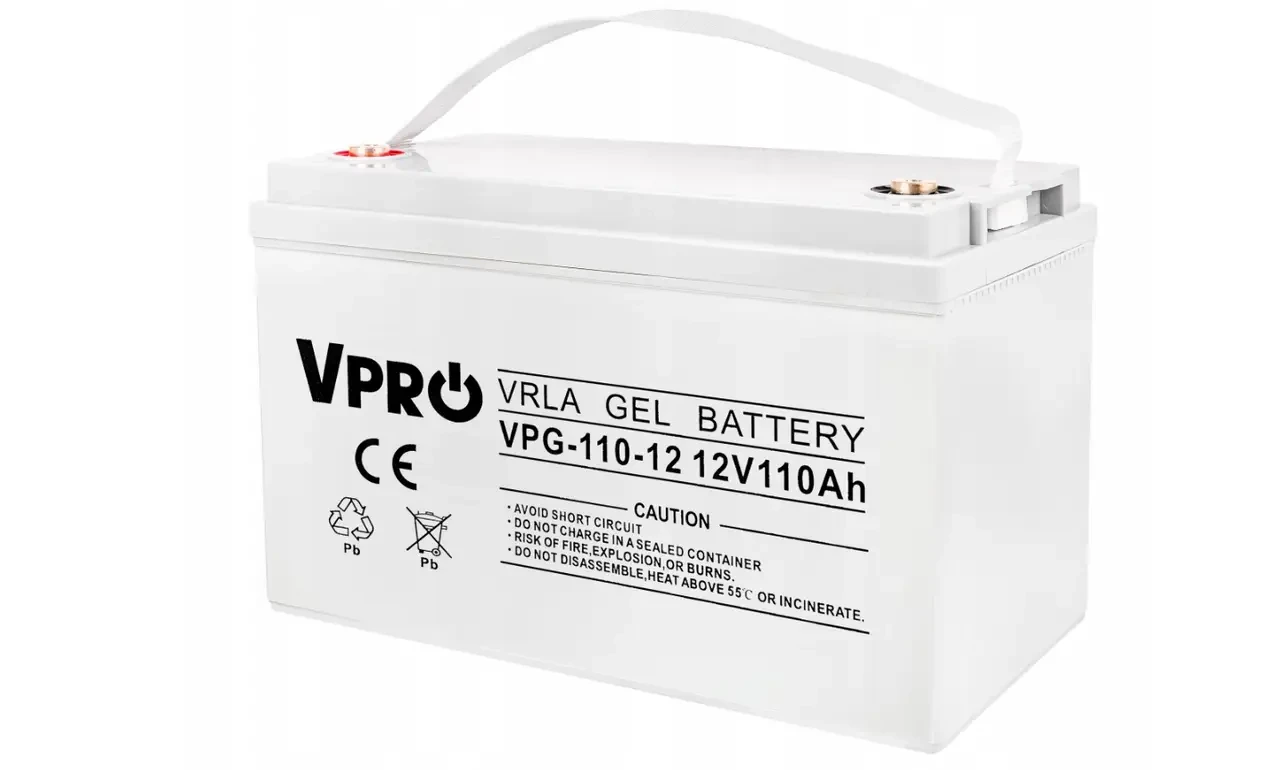Гелевий акумулятор volt polska 12V 110Ah VRLA GEL