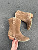 Жіночі черевики ковбойки ShoesBand Шоколадного кольору натуральна замша 36 (23,5 см) (S36071-2д), фото 10