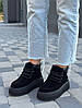Жіночі черевики демісезонні ShoesBand Чорні натуральна замша 38 (24 см) (S22061-1д), фото 2