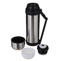 Термос помповий із РУЧКОЮ 1,2 літра, термос помпа