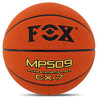 М'яч баскетбольний розмір 7 Composite Leather FOX MP509 BA-8973