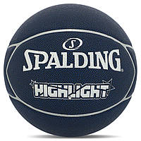 М'яч баскетбольний No7 Composite Leather SPALDING HIGHLIGHT 76867Z