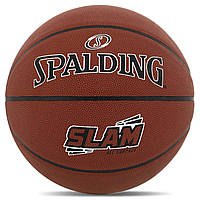 М'яч баскетбольний No7 Composite Leather SPALDING SLAM 76899Z No7
