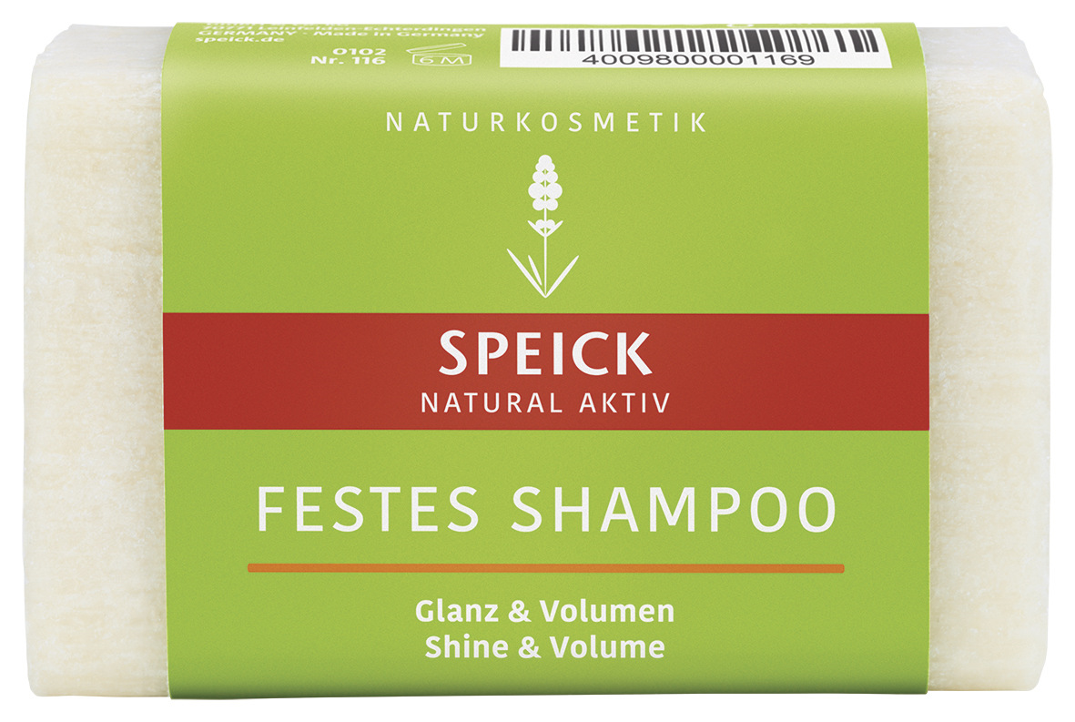Сухий шампунь Speick Speick Natural Aktiv Solid Shampoo Shine & Volume 60 г
