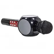 Бездротовий караоке мікрофон WSTER WS-1816 Bluetooth Портативний караоке-мікрофон з динаміком та світломузикою, фото 5