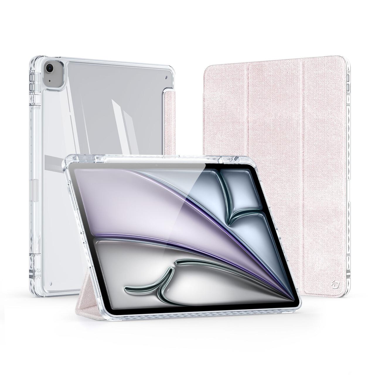 Чохол книжка DUX DUCIS Unid Series для iPad Air 13 (2024) / iPad Pro 12.9 (2018/2020/2021/2022) Pink