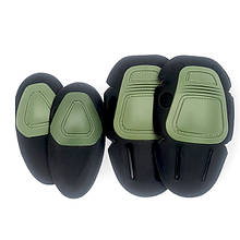 Тактичні наколінники та налокітники вставні Olive (комплект)