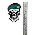 Шеврон Skull, green, (М-ТМ), фото 4