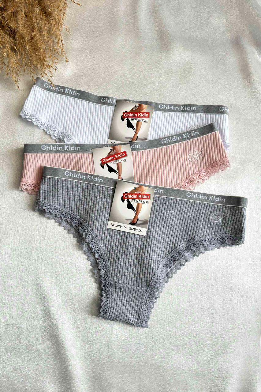 Набір трусів жіночих 3 шт р.L/XL 188624S, фото 1