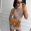 Мила сумка для дівчат Chanel 2,505 Шеврон, фото 8