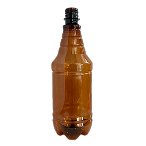 Пляшка ПЕТ граната 1л коричнева (100 шт)