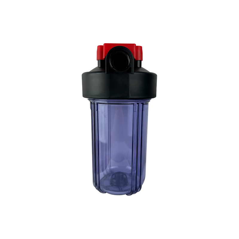 Колба 10BB прозора (два кiльця, металевий кронштейн, ключ) Підключення 1 дюйм FILTRONS, фото 1