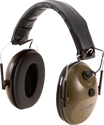 Тактичні активні навушники Allen Hearing Protection для стрільби з шумозаглушенням, Койот