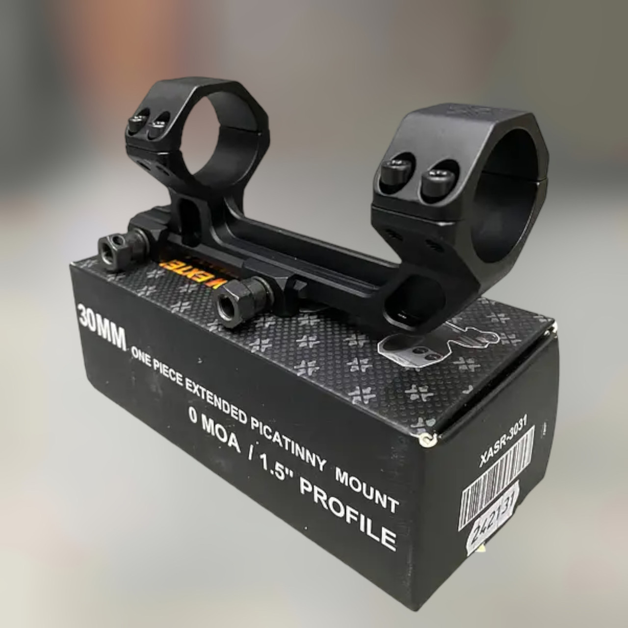 Кріплення для прицілу: моноблок Vector Optics Extended AR, 30ММ, цільне подовжене на Пікатінні 21 мм
