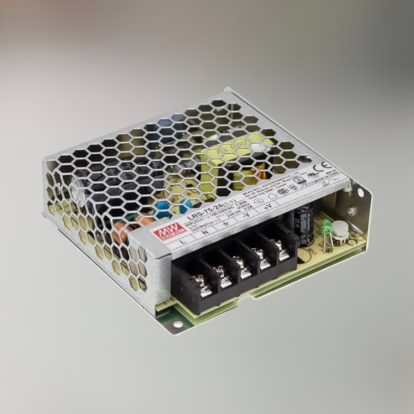 Блок живлення Mean Well LRS-75-24 захист IP20, корпус - перфорований