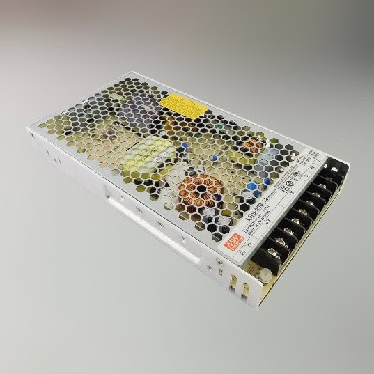 Блок живлення Mean Well LRS-200-12 захист IP20, корпус - перфорований