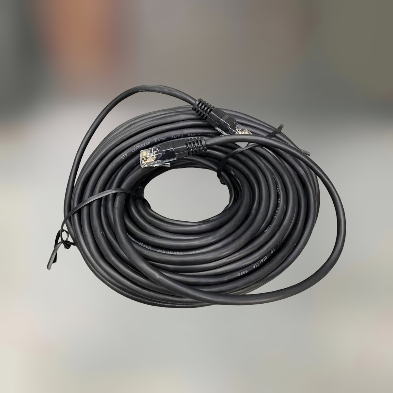 Патч-корд Gemix GC 1515B UTP Cat. 5e, 20 м, чорний