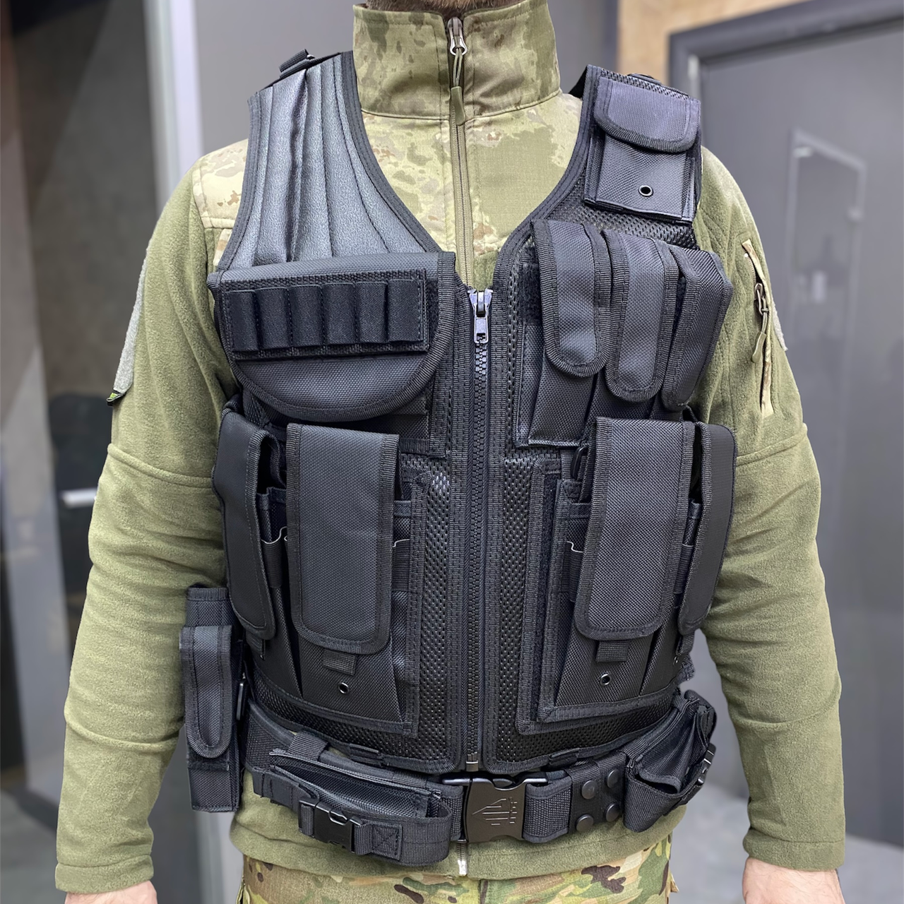Розгрузка – жилет тактичний UTG (Leapers) Law Enforcement, колір Чорний, UTG 597 (PVC-V547BT)