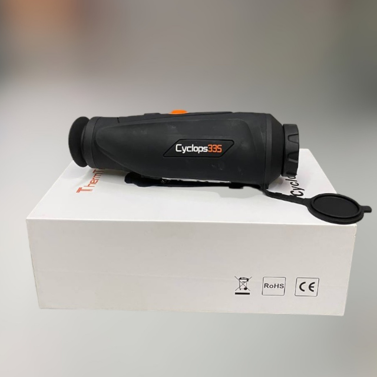 Тепловізор ThermTec Cyclops 335, УЦІНКА, 384х288, 35 мм, AI-режим розпізнавання, двосторонній Wi-Fi