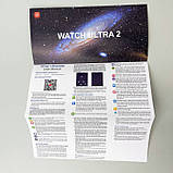 Набір 2 в 1 i50 Розумний смарт-годинник Ultra 2 + Розумний смартгодинник Watch 9 + 7 змінних ремінців Чорний, фото 7