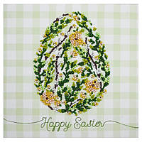 Набір Для Вишивання Бісером "пасхальний Первоцвіт" Am-242 На Натуральному Полотні Seli